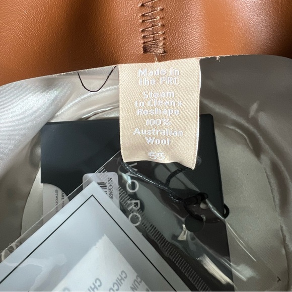 NEVER WORN! BRAND NEW IN BOX Limited Edition Gigi Pip x Two Roads Black Hat - Picture 5 of 11